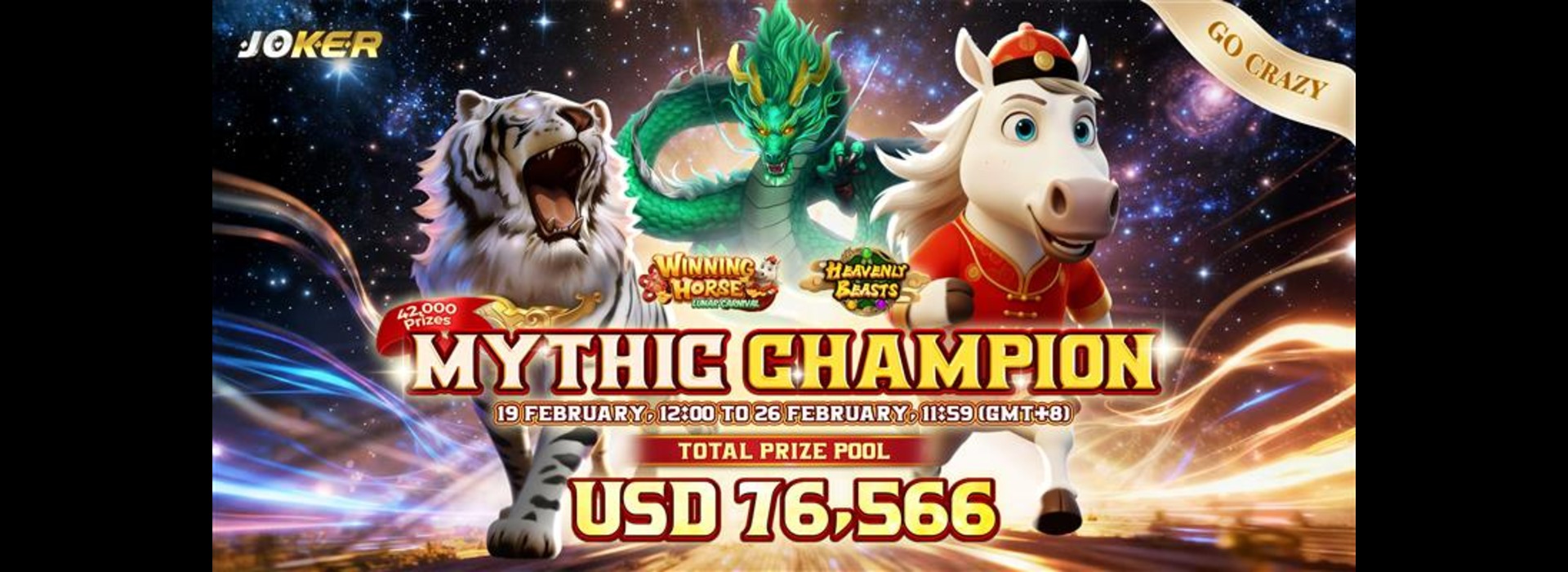 Mythic Champion : Joker Go-Crazy Competition